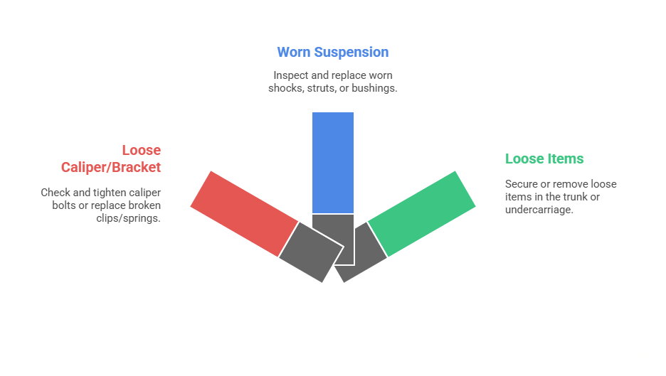 clunking rattling or rubbing