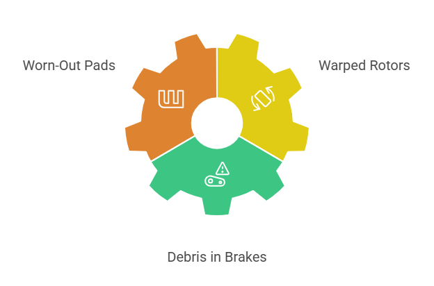 grinding or metal on metal